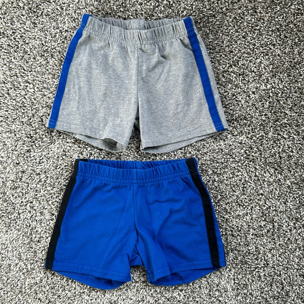 Garanimals toddler boy shorts 12 months 2 pack